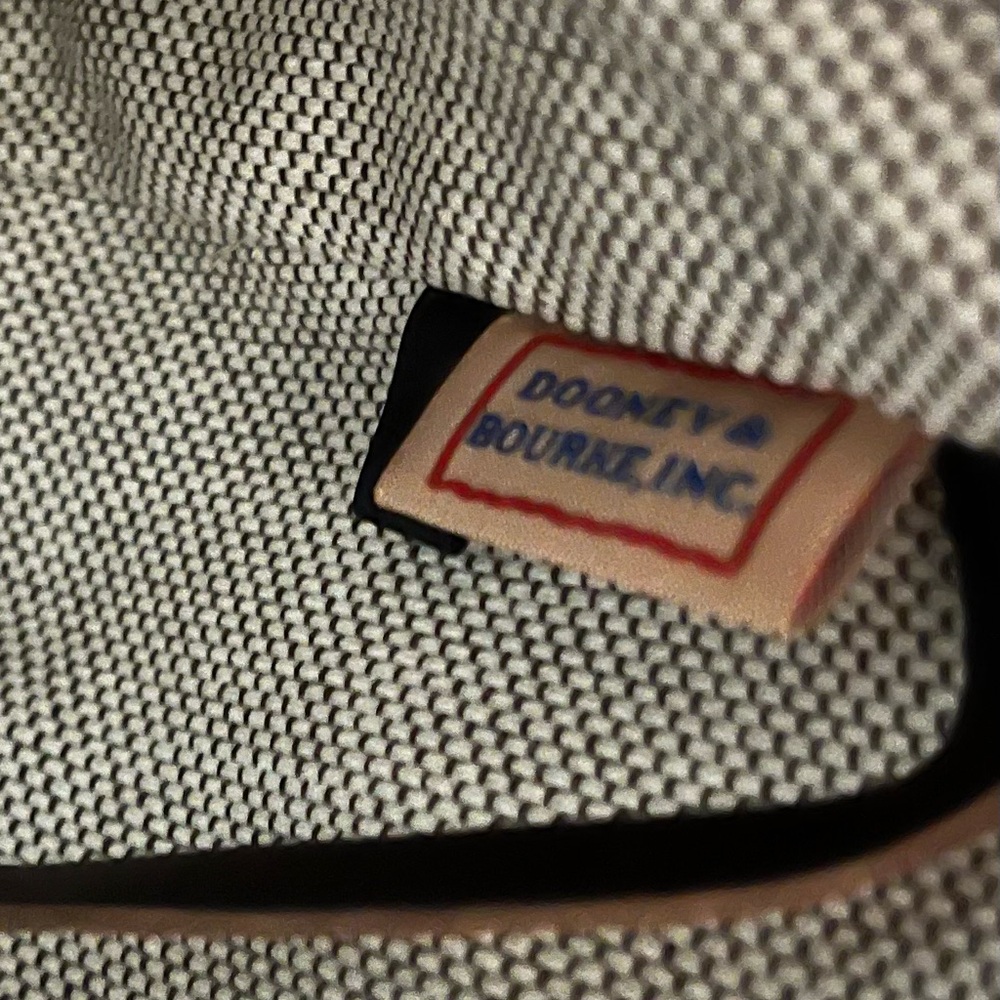 Dooney & Bourke Signature Canvas Satchel, Excellent - Picture 14 of 16